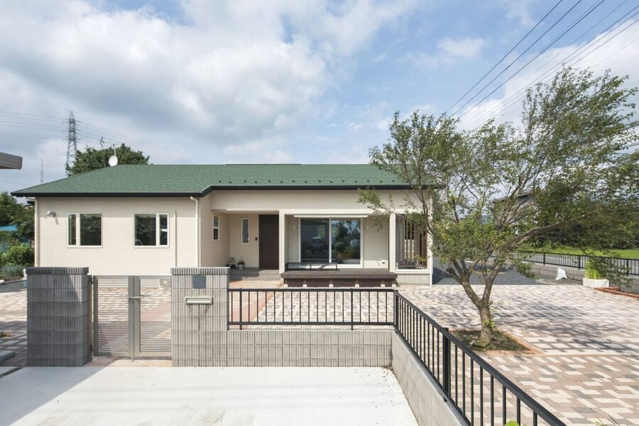 26坪の平屋の外観