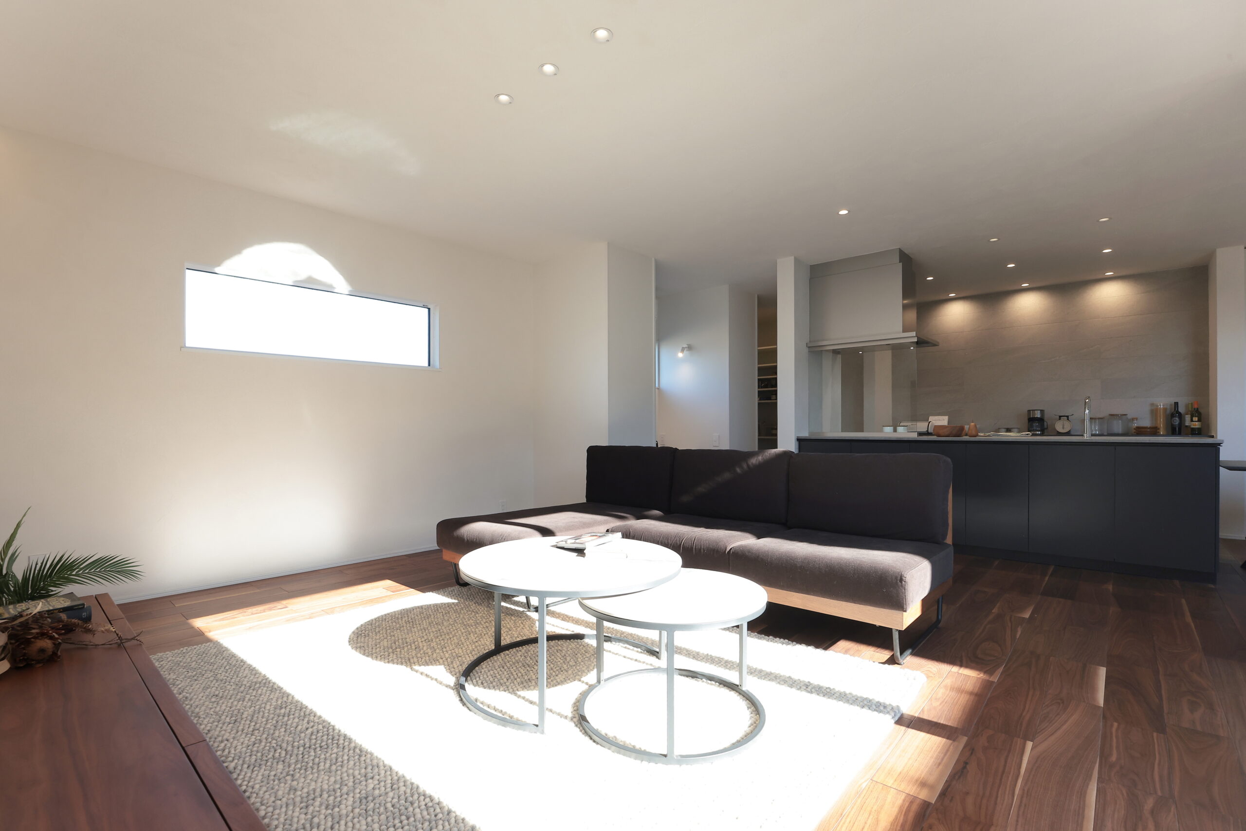 明るさを取り込めるLDK