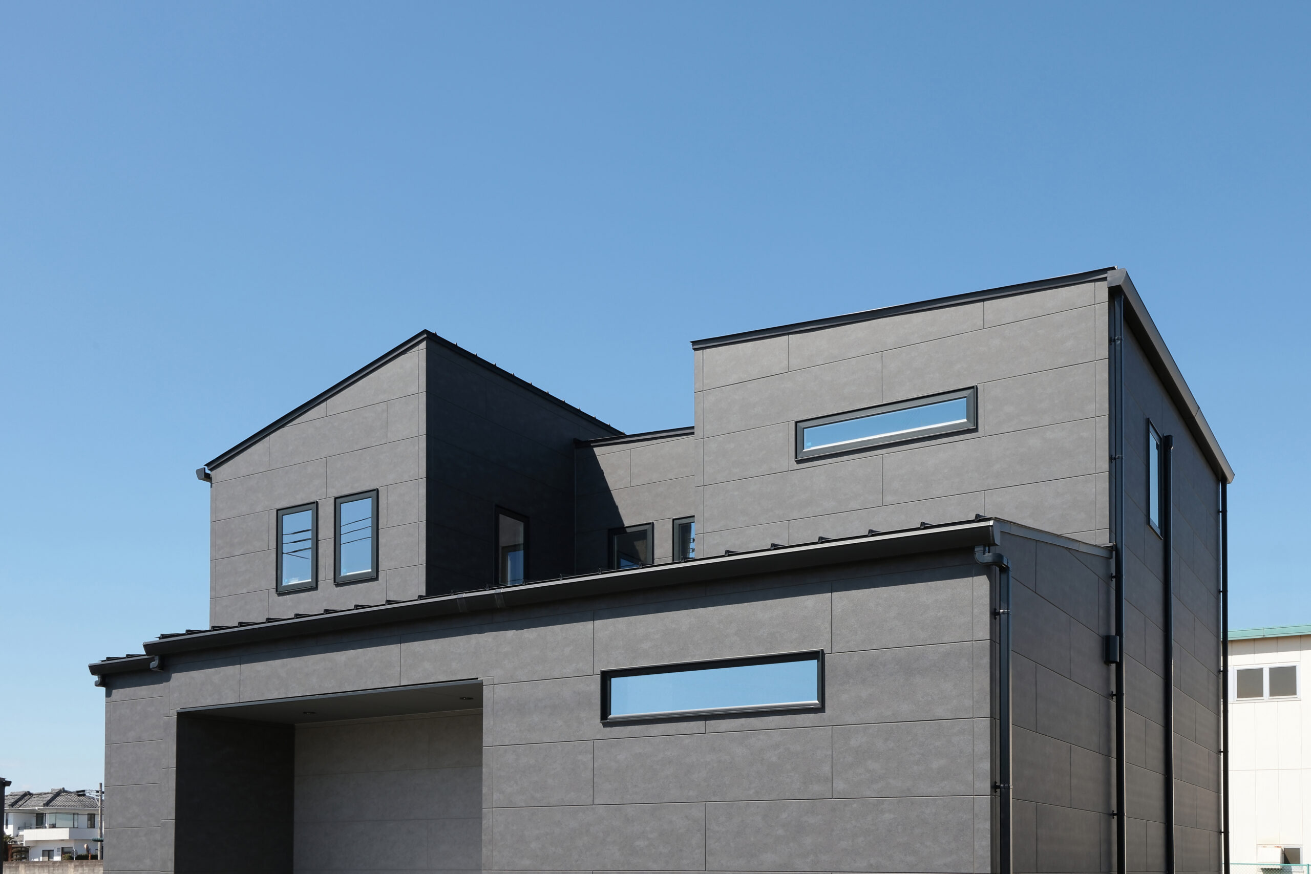 2階建ての外観