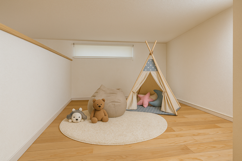 色々な用途で使用可能なロフト