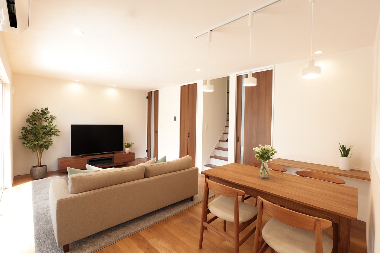 リビング階段のあるLDK