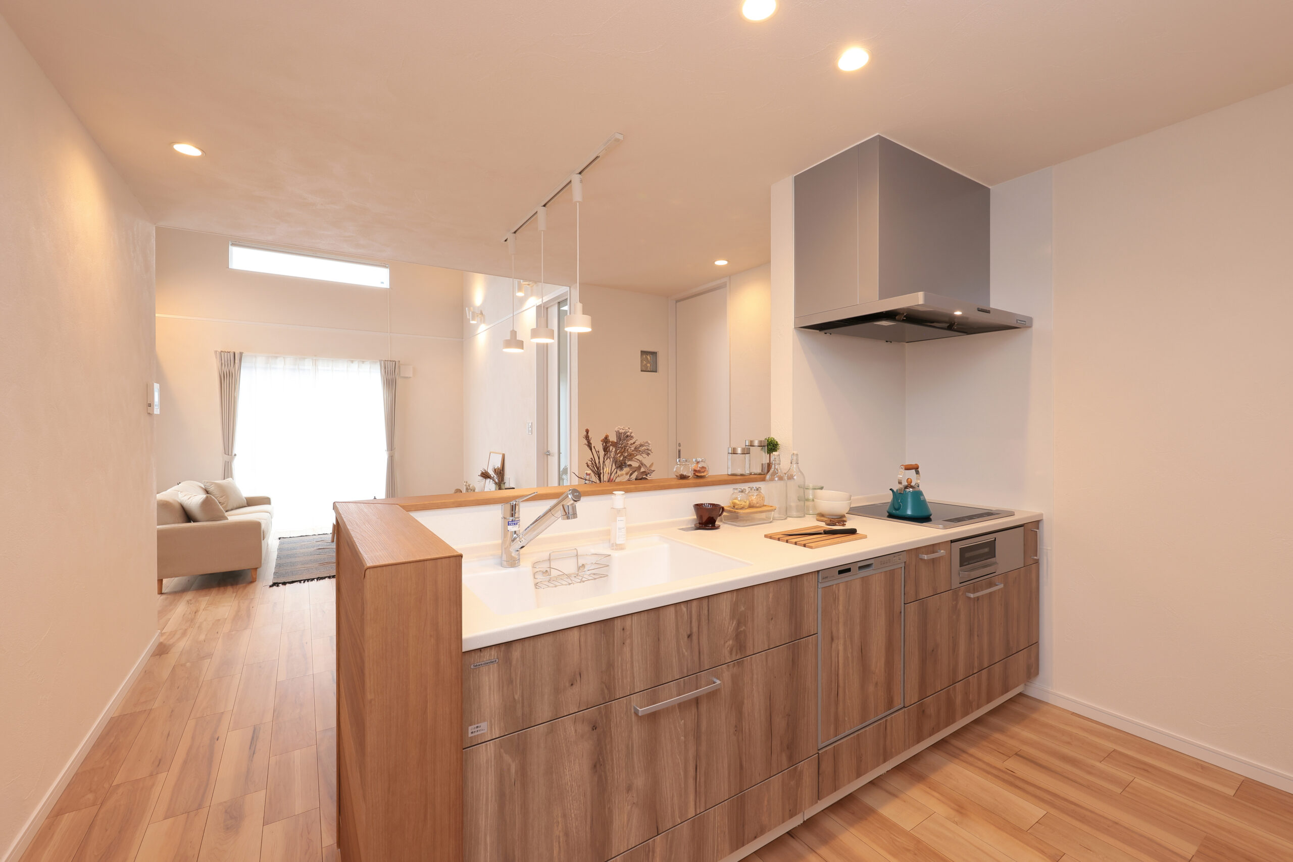 平屋のキッチン