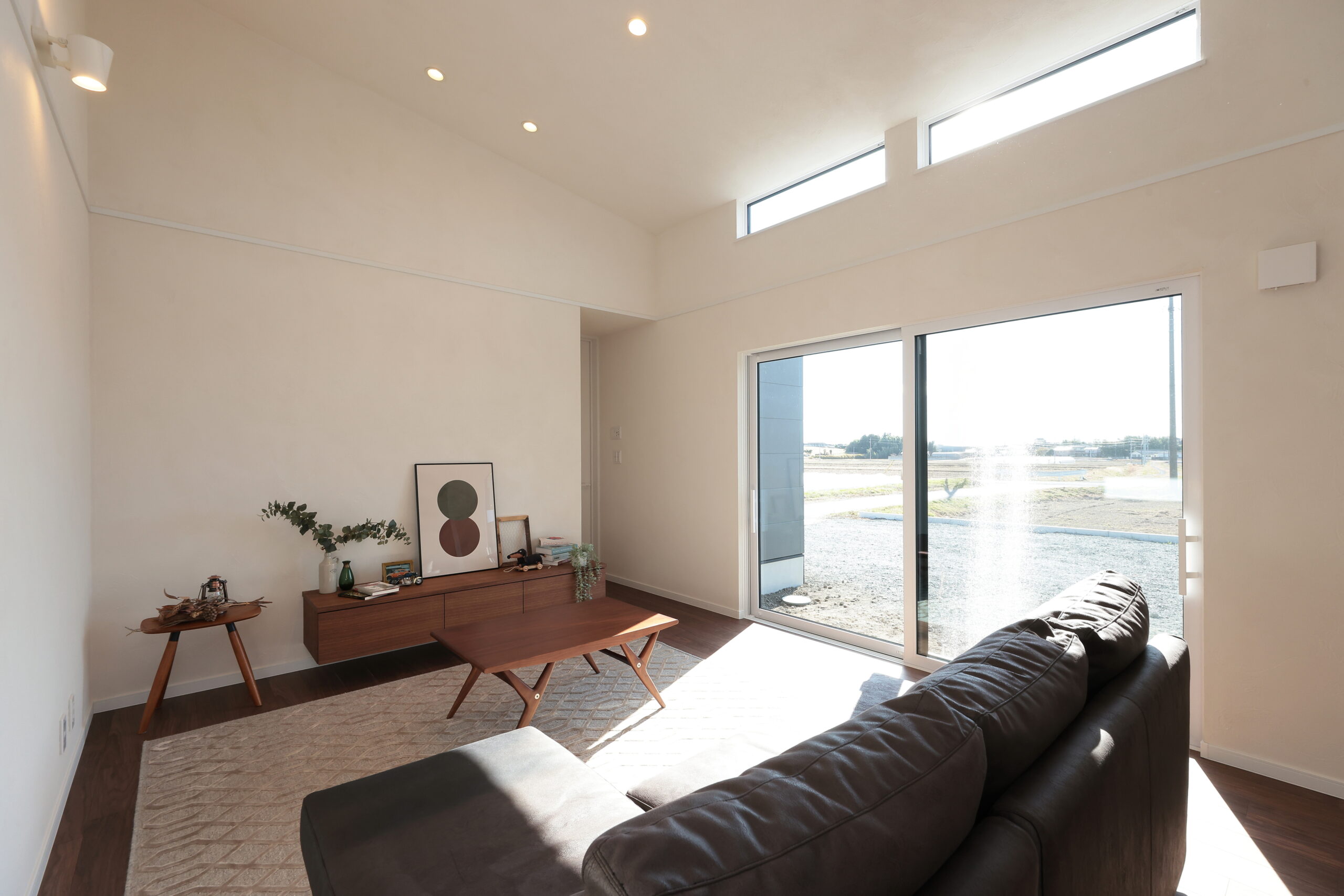 開放感のあるリビング