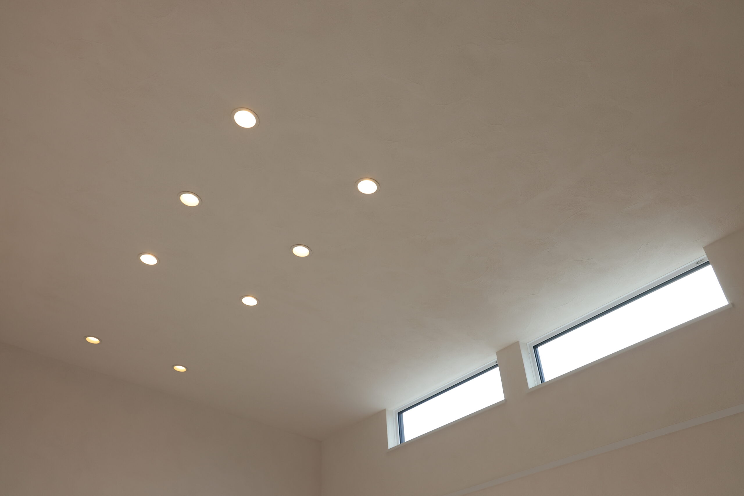 リビングのダウンライト