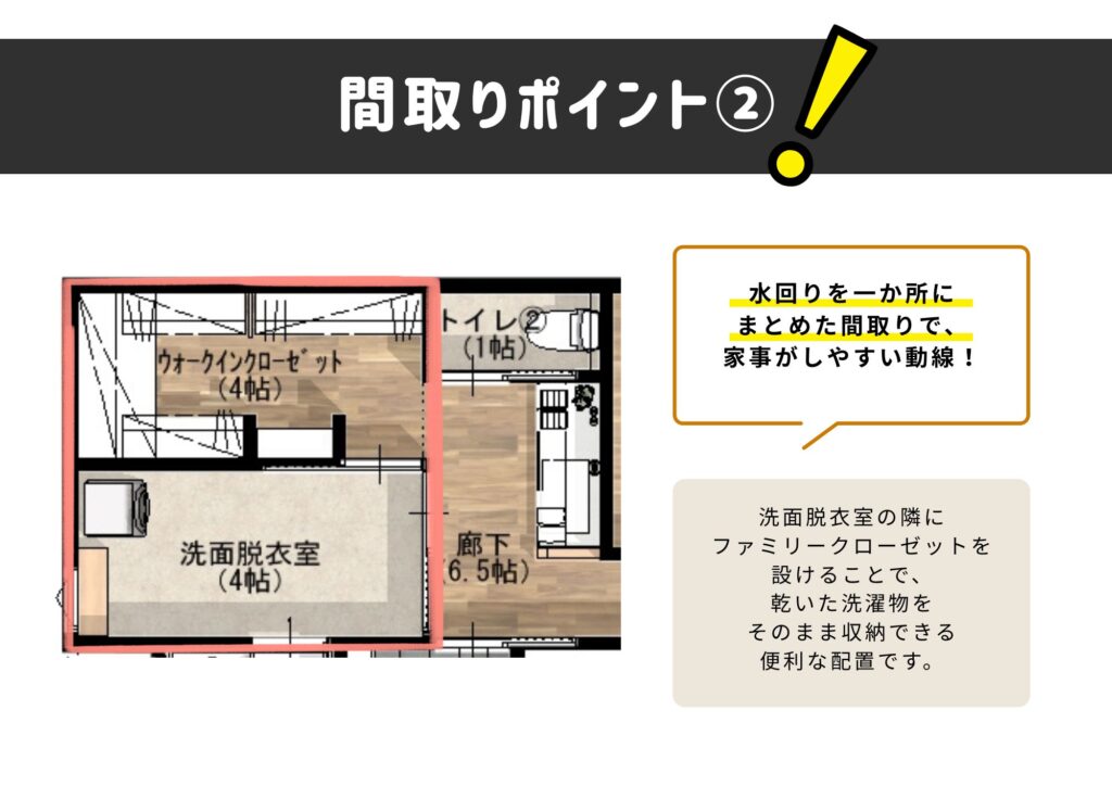 間取りポイント②