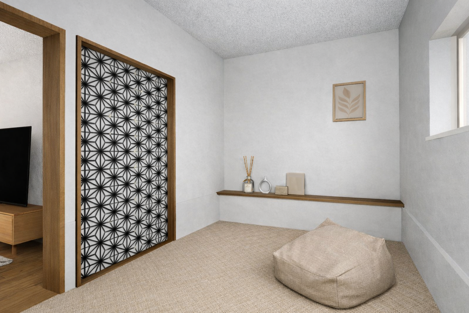 リビング横のおこもりスペース