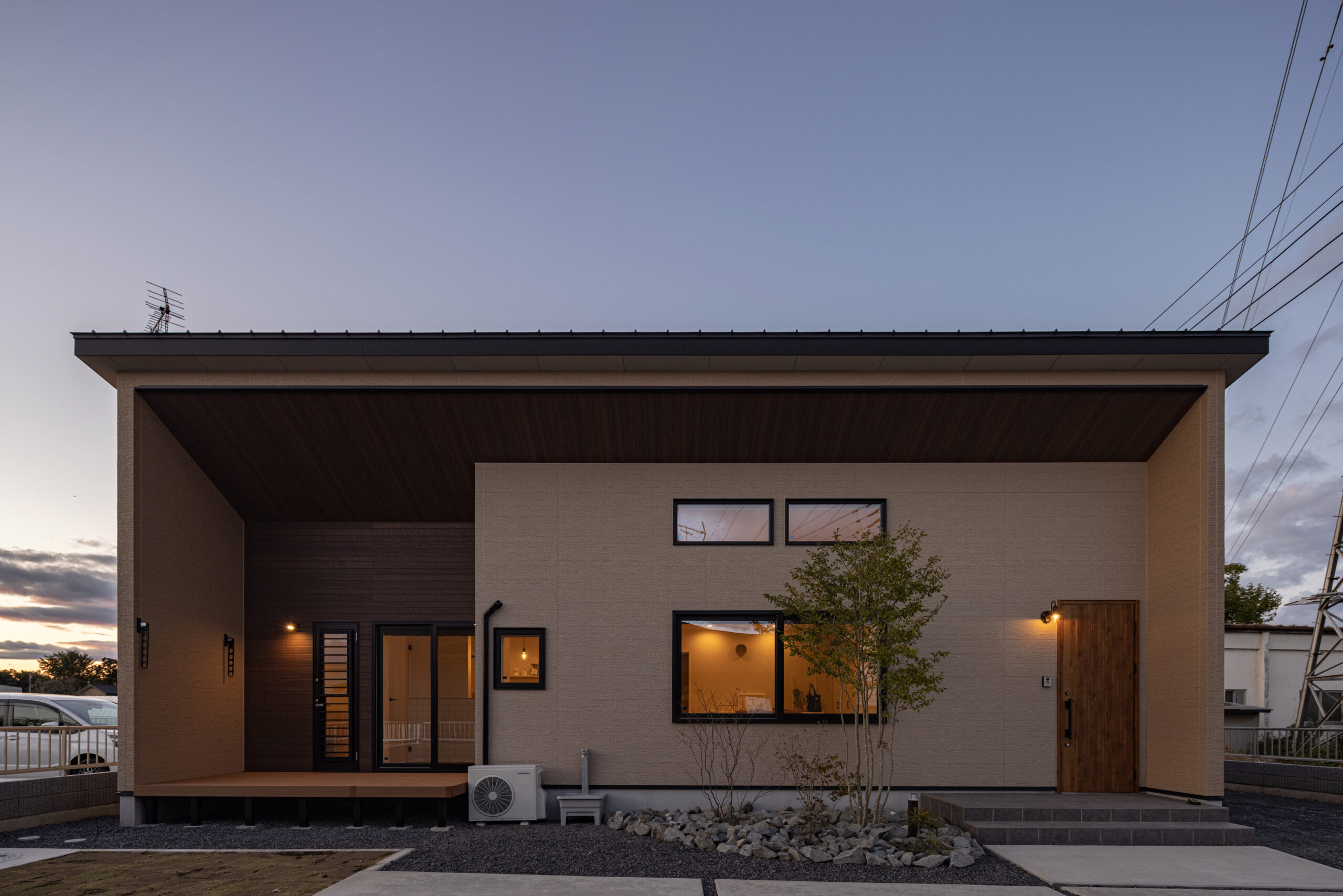 平屋の外観